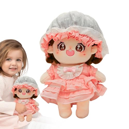 Plüsch, Plüsch, tragbare Spielfiguren | 7,9 Zoll Baumwolle mit Skelett, verkleidet mit niedlichem Plüsch, Sammelspielzeug für Plüsch, Plüsch, tragbare Spielfiguren | 7,9 Zoll Baumwolle mit Skelett, verkleidet mit niedlichem Plüsch, Sammelspielzeug für von Generic