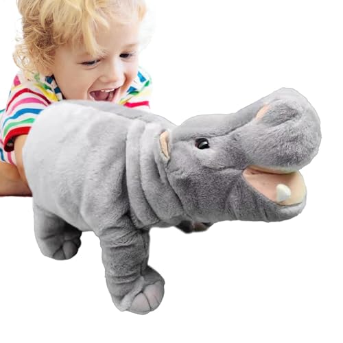 Plüsch, V-Tier, Nilpferd, niedliches Tier-Plüschspielzeug – Plüschspielzeug für die Familie, Zoo, 49,7 cm, Heimdekoration, Sofakissen, Küche, Schlafzimmer Plüsch, V-Tier, Nilpferd, niedliches Tier-Plüschspielzeug – Plüschspielzeug für die Familie, Zoo, 49,7 cm, Heimdekoration, Sofakissen, Küche, Schlafzimmer von Generic