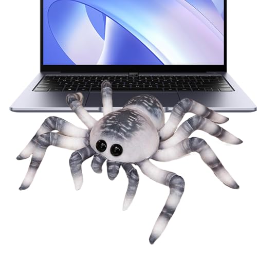 Plüsch-Spinne, Plüschtier Spinne | aus Plüsch, simulierte Spinne, 11 Zoll – Furry Spider Pranks Spoof StuffToys, Spielzeug aus Plüsch, Heimdekoration von Generic