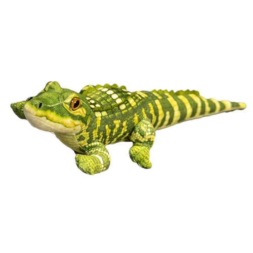 Plüschkrokodil - Realistisches 50 cm Plüschtier, niedliches weiches Krokodilspielzeug, Kuscheltier, Simulationskissen, einzigartiges Plüschtier für Kinder und Dekoration Plüschkrokodil - Realistisches 50 cm Plüschtier, niedliches weiches Krokodilspielzeug, Kuscheltier, Simulationskissen, einzigartiges Plüschtier für Kinder und Dekoration von Generic