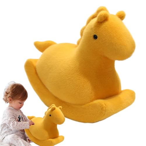 Plüschpferd, 39,9 cm, Schaukelpferd, dekoratives Kissen, weich und niedlich, für Erwachsene, Zuhause, Auto, Schlafsofa Plüschpferd, 39,9 cm, Schaukelpferd, dekoratives Kissen, weich und niedlich, für Erwachsene, Zuhause, Auto, Schlafsofa von Generic