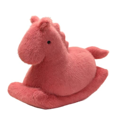 Plüschpferd, Plüschtier zu | Schaukelpferd Wurfkissen 15,7 Zoll, weiches Tiertischornament, Schlafbegleiter für Bettsofa für Schlafzimmer Plüschpferd, Plüschtier zu | Schaukelpferd Wurfkissen 15,7 Zoll, weiches Tiertischornament, Schlafbegleiter für Bettsofa für Schlafzimmer von Generic