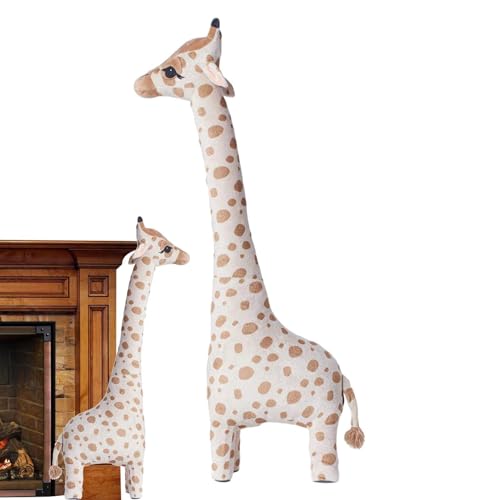 Plüschtier, Giraffe mit hohem Plüschtier, riesiges Giraffen-Spielzeug, realistisches Plüschtier, Giraffen-Spielzeug mit Nähten zur Dekoration Plüschtier, Giraffe mit hohem Plüschtier, riesiges Giraffen-Spielzeug, realistisches Plüschtier, Giraffen-Spielzeug mit Nähten zur Dekoration von Generic