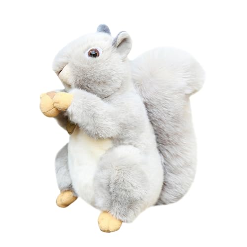 Plüschtier Eichhörnchen Plüschtier - Cartoon hält Tier-Plüschtier mit - 20 cm / 7,8 Zoll süße Umarmungspuppen, Heimdekoration Zubehör für Wohnzimmer, Schlafzimmer, D Plüschtier Eichhörnchen Plüschtier - Cartoon hält Tier-Plüschtier mit - 20 cm / 7,8 Zoll süße Umarmungspuppen, Heimdekoration Zubehör für Wohnzimmer, Schlafzimmer, D von Generic