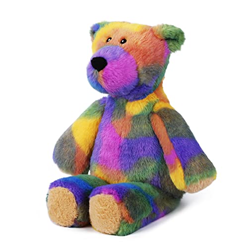 Plush Toy Doll Soft Stuff Animal Kids Children Pillow Gift for Christmas and Valentine (Rainbow Bear) von Generic