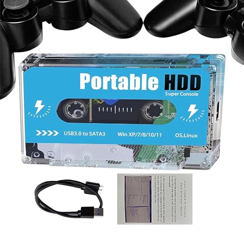 Pocket Super Console,Consola De Juegos De Casete Retro,Consola De Videojuegos Retro Plug and Play, 70 Emuladores Clásicos, Más De 60000 Juegos - Consola De Juegos De TV, Salida De Interfaz Multimedia von Generic