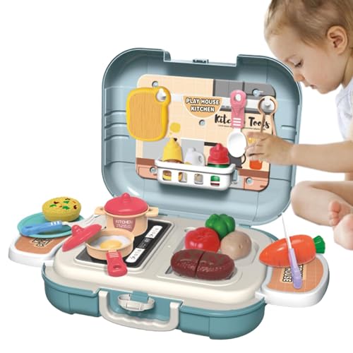 Pretend Kitchen Food Toy,Pretend Play Kitchen Toys, Kinder tun so, als würden sie in der Küche EIN Kochspielzeug Spielen, Pädagogisches Küchen-Spielset für und Mädchen ab 3 Jahren für Zusammenkünfte, von Generic