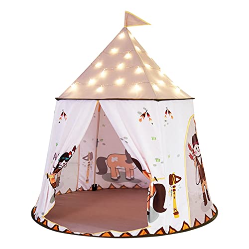 Princess Castle Play Tent, Kinderspielhaus in der Freien Im Freien mit Robustem Studieren für von Generic