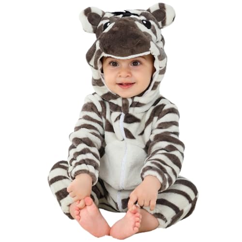 Pullover Baby 92 Junge Neugeborenen Kleinkind Baby Winter Warme Fleece Mit Kapuze Strampler Tiere Kostüm Infant Halloween Weihnachten Cosplay Kleidung Baby Kleidung Boy (Grey, 0-3 Months) von Generic