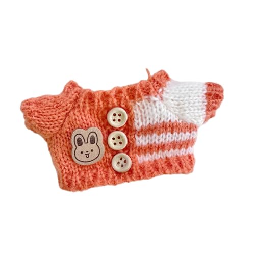 Puppenkleidung, DIY Puppenaccessoires, Selbstgemachte Puppen für 5,91 Zoll, Orange von Generic