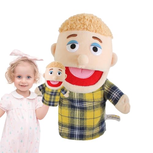 Puppet mit weicher Erzählung – weiche Textur, flexible Arme | Spielt als Familien-Ski-Rolle, für ältere und echte Aktivitäten, Handpuppe, perfekt für die Puppet mit weicher Erzählung – weiche Textur, flexible Arme | Spielt als Familien-Ski-Rolle, für ältere und echte Aktivitäten, Handpuppe, perfekt für die von Generic