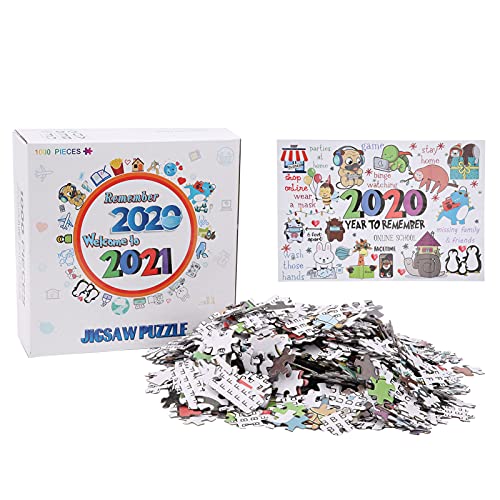 Puzzle, Puzzles für Erwachsene, 29,5 X 19,7 Zoll, Klares, Hartes Puzzle, 100 Teile, für Zuhause, für die Familie, Glückliches für Liebhaber (EIN Stil) von Generic