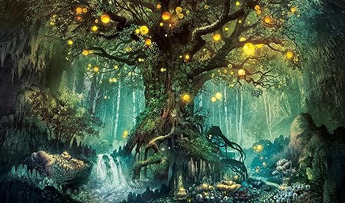 Puzzle 1000 Teile Der Baum des Lebens Im Zauberwaldsumpf 75 * 50Cm von Generic