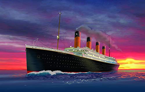 Puzzle 1000 Teile Titanic-Kreuzfahrtschiff Auf Dem Meer Bei Sonnenuntergang 75 * 50Cm von Generic