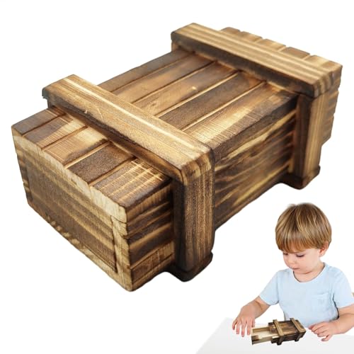 Puzzle-Box für Erwachsene, Puzzle-Geschenkbox - 3D-Puzzle-Schließbox Puzzle-Box | Geschenk-Holzkiste mit Geheimfächern, Geschenk-Holzbox mit Geheimfächern Geschenk-Holzbox mit Geheimfächern Geschenk- von Generic