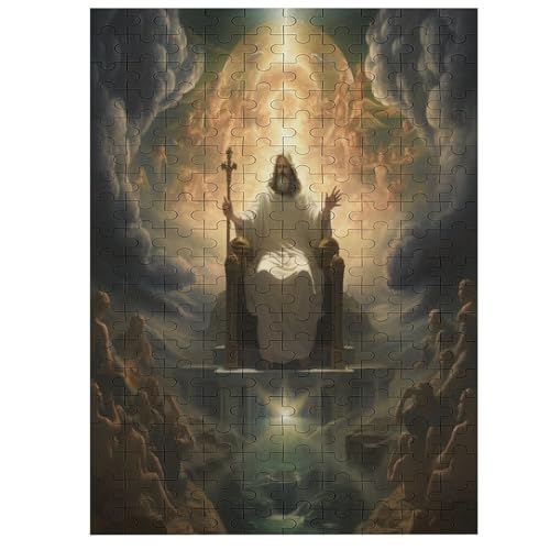 Puzzle Für Erwachsene 1000 Teile - Jesus Christ Puzzle - - Für Kinder Dekompressionsspielzeug Für Kinder Dekompressionspuzzle Größe: 200 von Generic