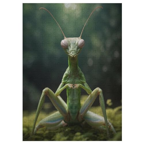 Puzzle Für Erwachsene 1000 Teile - Praying Mantis Puzzle - - Für Kinder Dekompressionsspielzeug Für Kinder Dekompressionspuzzle Größe: 300 PCS von Generic