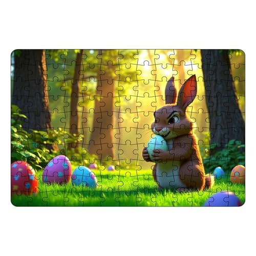 Puzzle Osterhasen für Erwachsene – 1000-teiliges Spiel mit buntem Hasen- und Eier-Motiv | Wanddekoration für Zuhause | Spielerische und entspannende Aktivität für Erwachsene, Jugendliche und Kinder Puzzle Osterhasen für Erwachsene – 1000-teiliges Spiel mit buntem Hasen- und Eier-Motiv | Wanddekoration für Zuhause | Spielerische und entspannende Aktivität für Erwachsene, Jugendliche und Kinder von Generic