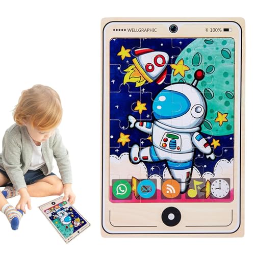 Puzzle Spielzeug für Kinder, Holzpuzzles für Kinder | 2D Puzzle Brettspiel - Lernspielzeug für Jungen Mädchen Kinder 3-8 Jahre alt Puzzle Spielzeug für Kinder, Holzpuzzles für Kinder | 2D Puzzle Brettspiel - Lernspielzeug für Jungen Mädchen Kinder 3-8 Jahre alt von Generic