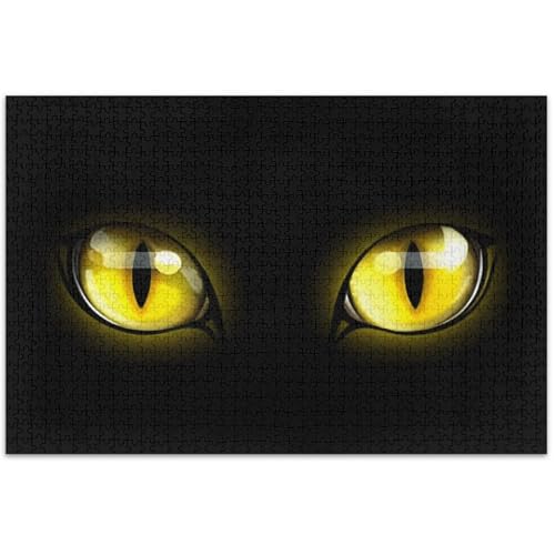 Puzzle für Erwachsene, Katzenaugen, Monster, lustige Freunde, Familienspiel, Geschenke, buntes Puzzle, Kunstwerk, Tierdruck, 500 x 37 cm Puzzle für Erwachsene, Katzenaugen, Monster, lustige Freunde, Familienspiel, Geschenke, buntes Puzzle, Kunstwerk, Tierdruck, 500 x 37 cm von Generic