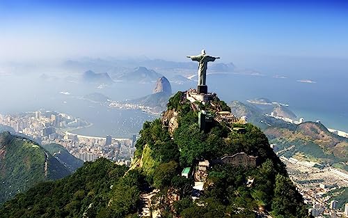 Puzzles 1000 Christusstatue In Rio De Janeiro 75 * 50Cm von Generic