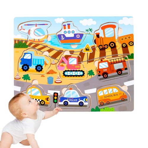 Puzzles aus Holz für Kleinkinder, Tierpuzzles für Kinder, Lernspielzeug für Vorschule aus Holz, Cartoon-Design, Puzzle, Lernspielzeug, Stielspielzeug für die Entwicklung von Zählern Puzzles aus Holz für Kleinkinder, Tierpuzzles für Kinder, Lernspielzeug für Vorschule aus Holz, Cartoon-Design, Puzzle, Lernspielzeug, Stielspielzeug für die Entwicklung von Zählern von Generic