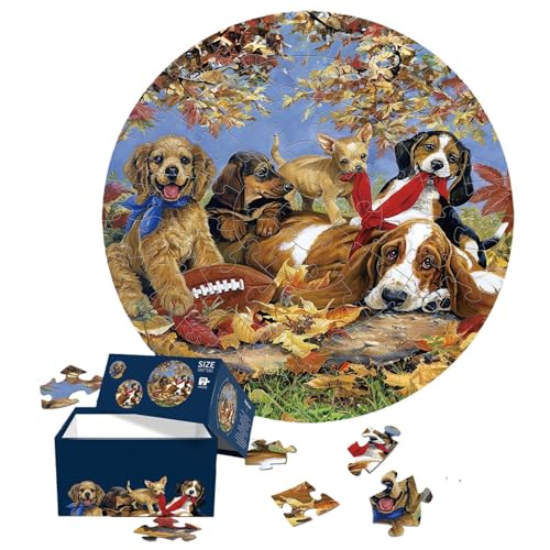 Puzzles für Kleinkinder, Bodenpuzzles | 70 Teile rundes Puzzle-Spielzeug, Bodenpuzzle für Vorschule,Trainieren Sie die Hand-Auge-Koordination für und Mädchen, Puzzle-Spielzeug für Klassenzimmer und Sc von Generic