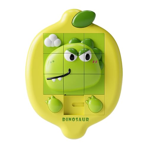 Puzzles für Les, Schiebe-Puzzle-Spielzeug | Dinosaurier-Modell Intelligenz-Stab-Puzzle | Lustiges pädagogisches Zubehör zur Verbesserung der kognitiven Fähigkeiten Puzzles für Les, Schiebe-Puzzle-Spielzeug | Dinosaurier-Modell Intelligenz-Stab-Puzzle | Lustiges pädagogisches Zubehör zur Verbesserung der kognitiven Fähigkeiten von Generic