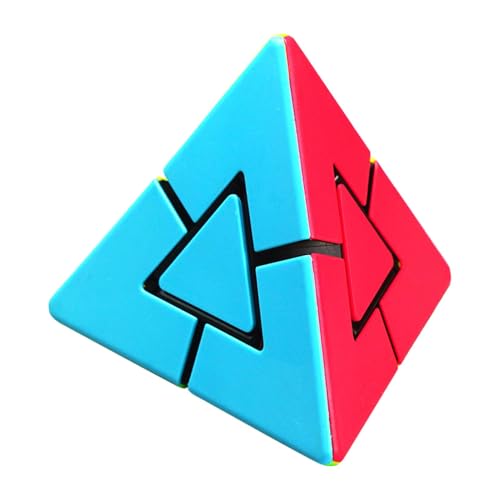 Pyramidenwürfel - Pyramidenwürfel-Puzzle | Transformierender Sinneswürfel – Glattes Dreieckiges Würfel-Sensorspielzeug, Pädagogische Puzzle-Würfel Für Kinder von Generic