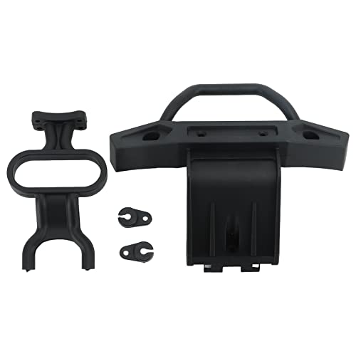 RC Auto Frontstoßstange L140mm Schwarz Kunststoff Anti Kollision Starke Dämpfung Frontstoßstange ZD Racing 9116 MT8 08427 1/8 von Generic