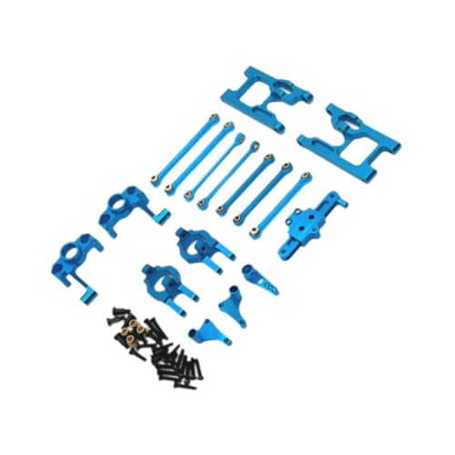 RC Auto Verbesserte Metallteile Ersatzteilset Ersatzzubehörsätze Wltoys 1/12 RC Auto, BLAU von Generic