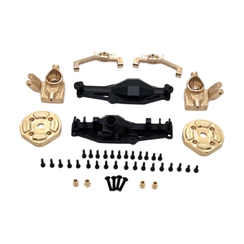 RC Car Zubehör Ersatzzubehör Kits, Ferngesteuertes Autoteil Ersatzteil für 1:12 RC Car, Schwarz von Generic