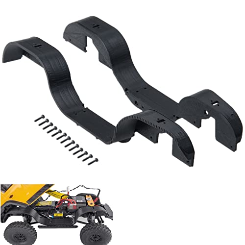 RC Kotflügel Schmutzfänger Plastik Fender Crawler Mudguards für 1/24 RC Crawler Auto Axial SCX24 AXI00002 Upgrade Zubehör von My Pet Elephant