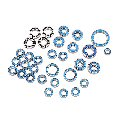 RC Sealed Bearing Kit, 32-teiliger Stahllagersatz, Kompatibel mit Axial Capra 1.9 Unlimited Trail 1/10 RC Car von SPYMINNPOO