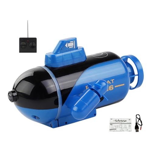 RC U-Boot-Spielzeug, U-Boot mit Fernbedienung | Tauchspielzeug für Jungen - Wasserdichtes wiederaufladbares RC U-Boot Wasserspielzeug zum Tauchen in Schwimmbädern, Teichen RC U-Boot-Spielzeug, U-Boot mit Fernbedienung | Tauchspielzeug für Jungen - Wasserdichtes wiederaufladbares RC U-Boot Wasserspielzeug zum Tauchen in Schwimmbädern, Teichen von Generic