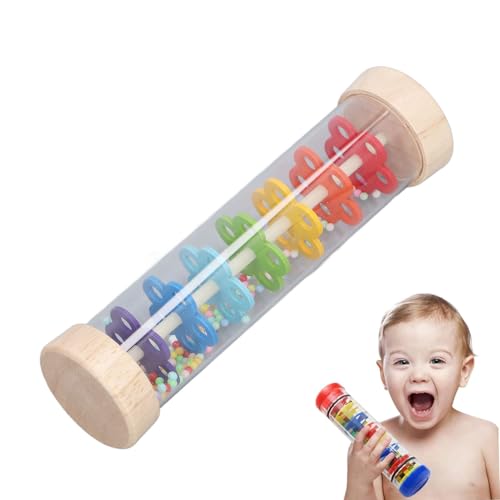 Rainmaker Babyspielzeug, Babyrasselspielzeug, Lustiges Regenstab-Babyspielzeug, Regenstab-Montessori-Spielzeug, Aby-Rassel, Sensorisches Handgriff-Entwicklungsspielzeug, von Generic