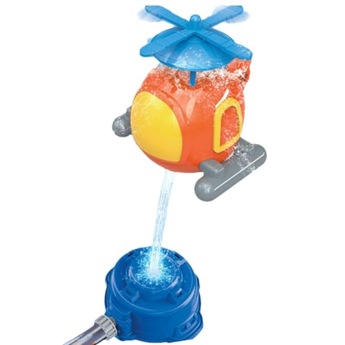 Raketen-Wassersprinkler für Kinder, Sommersprinkler für Kinder | Spielzeugraketen-Startspray für Wasserspaß | Wassersprühsprinkler, sprüht bis zu 20 Fuß hoch für Hinterhof- und Gartenspielzeug im Frei von Generic