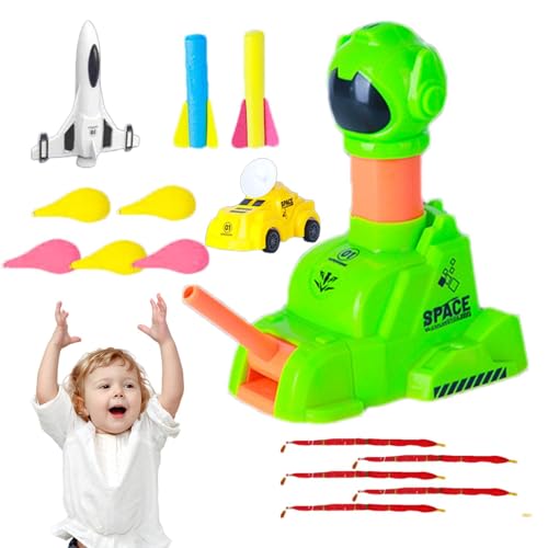 Raketenstart-Spielzeug für draußen, Raketenstart-Set - Lustiges Outdoor-Spielzeug für Kinder,Raketenauto-Start-Spielset, Raketenauto-Startspielzeug, Strand-, Hinterhof-Spiel- und Übungsspielzeug von Generic