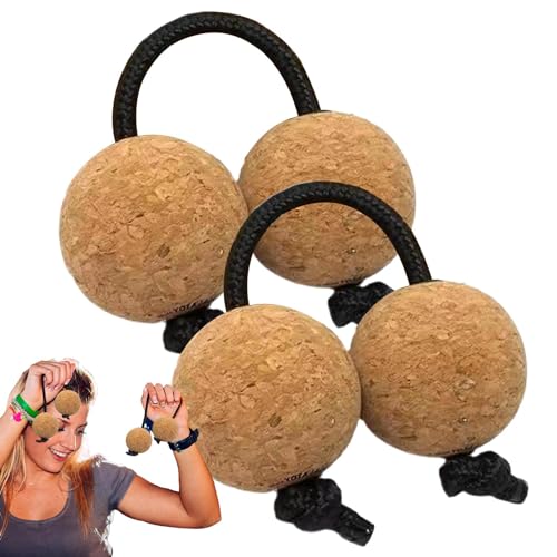 Rhythmus-Sandball – Musik-Ei-Shaker, stabiler Sandball, Fingerspitzen-Sandball | Tragbare Hand-Percussion-Shaker für dynamische Soundeffekte, Hand-Percussion-Shaker für dynamische Soundeffekte (braun) von Generic