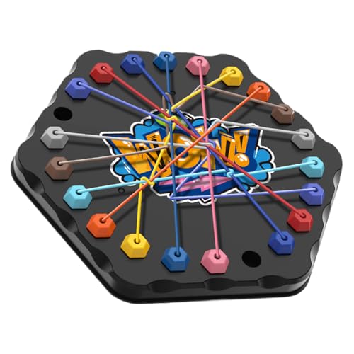 Rope Unlock Battle Game - Interactive Puzzle Strategy Board, Family Untangling Challenge | Lernspielzeug mit Aufbewahrungstasche, feines Motorentwicklungsspielzeug Rope Unlock Battle Game - Interactive Puzzle Strategy Board, Family Untangling Challenge | Lernspielzeug mit Aufbewahrungstasche, feines Motorentwicklungsspielzeug von Generic