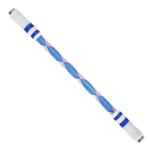 Rotierender Stift – Anti-Stress-Stift Mit Blinkendem LED-Licht | Bruchsicherer Tintenroller Aus Acryl Mit Fingerspitze, Ideal Für Kinder, Erwachsene, Studenten Und Kinder von Generic