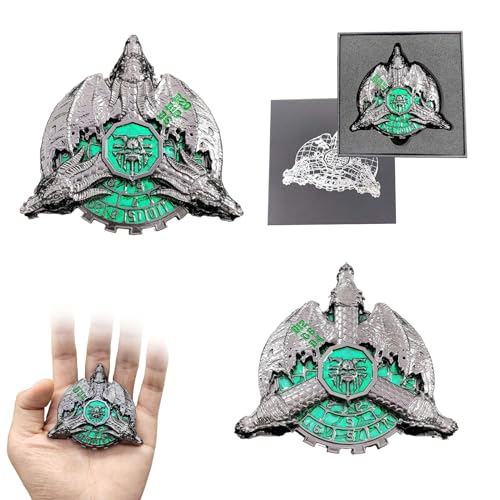 Roulette DND Würfel D&D Würfel Spinner aus Metall für Dungeons and Dragons Spiel Würfel-Sets, D10 D20 Role Playing DND D&D Dice Coole Drachen Radwürfel mit Geschenkbox, 2-Stück(Grün) von Generic