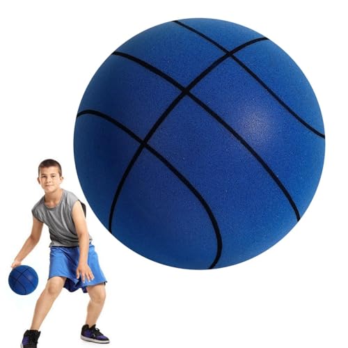 Ruhiger Basketball - Spielzeugsichere, Leichte, Leise Bälle Für Den Innenbereich | Schlagfester Basketball-Trainingsball, Geschenk Für Terrassen, Spielzimmer, Fitnessstudios, Stadien, Höfe von Generic