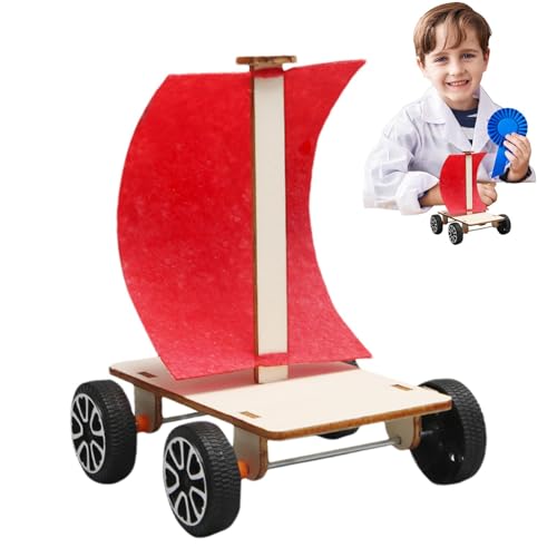 STEM -Projekte für Kinder | STEM Building Toys - Holzauto -Bauprojekte Handwerksmodell -Kit, wissenschaftliche Experimente zum Geburtstag des Urlaubs von Generic