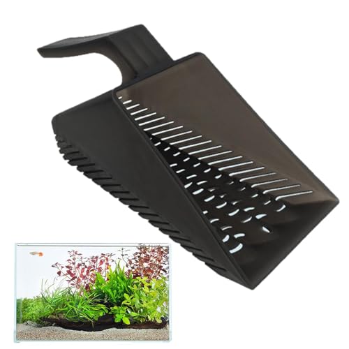 Sandsiebschaufel, Hohler, Feinmaschiger Kiessandschaber Für Reptiliensubstrat Im Aquarium, Gartenpflanz-Eckschaufel, Schlammboden, Sandreiniger, Terrarium, Haustierzubehör, Werkzeuge, Aquarium-Sandsch Sandsiebschaufel, Hohler, Feinmaschiger Kiessandschaber Für Reptiliensubstrat Im Aquarium, Gartenpflanz-Eckschaufel, Schlammboden, Sandreiniger, Terrarium, Haustierzubehör, Werkzeuge, Aquarium-Sandsch von Generic