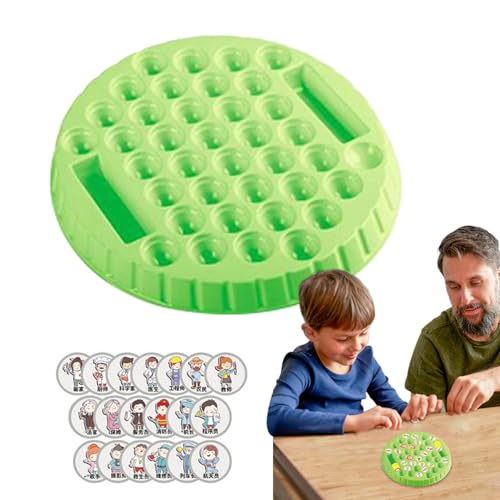 Schachbrett Tier, Tierschachbrett – Erinnerungen & Pairing-Spiel | Tragbares Reiseschachspiel, Lern- und Interaktives Spielzeug für Kinder für Mädchen oder Sammelspaß Schachbrett Tier, Tierschachbrett – Erinnerungen & Pairing-Spiel | Tragbares Reiseschachspiel, Lern- und Interaktives Spielzeug für Kinder für Mädchen oder Sammelspaß von Generic