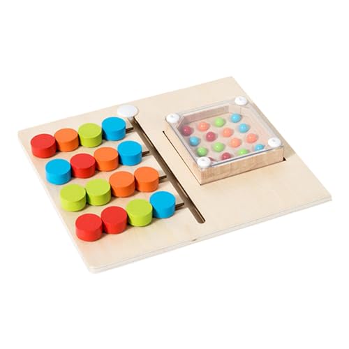 Schiebepuzzle-Spielzeug, farblich passendes Schiebepuzzle,Denksportaufgaben Logik-Brettspiel - Shake Beads Handheld-Spiel Mädchen entwickeln Feinmotorik von Generic