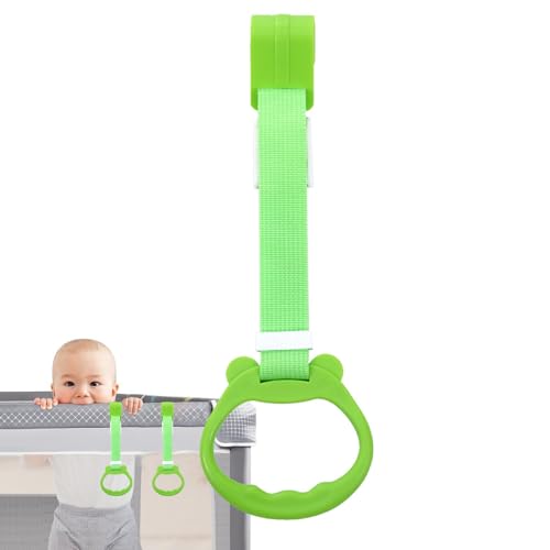 Schießringe für Kinder, Pull-Up-Ringe für Babys | Ziehgriffe für Gehübungen Assistent | Bunte ergonomische Laufgitter-Zubehör, um dem Kind beim Stehen zu helfen von Generic