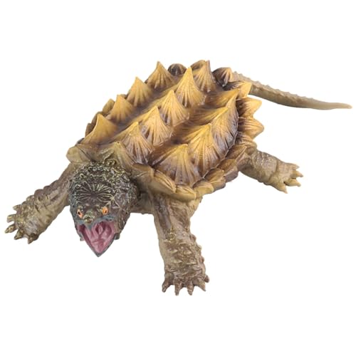 Schnappschildkröte-Figur, Schnappschildkröte-Actionfigur - Tiermodellfiguren - Realistische kleine Tierfiguren, pädagogische Tierfiguren für Kinder, Partygeschenk-Dekorationsspielzeug von Generic