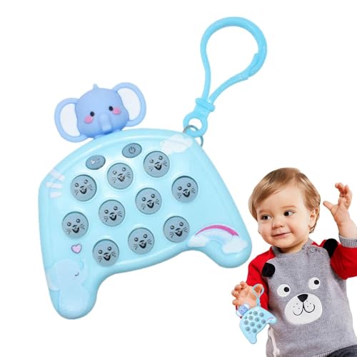 Schnelles Push Bubble Spiel, schnelles Schieben Fidget Spielzeug - Pop Bubble Up Spielzeug für Taschenanhänger für | Niedliche Blase Lärm Elektronisches Spielzeug für Taschen-Ornament von Generic